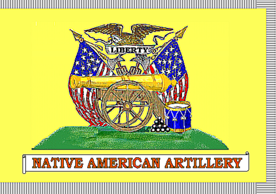 Native American Artillery New Orleans Volunteers